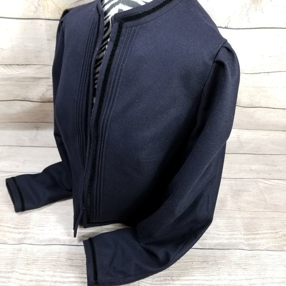 VINTAGE TYROLER-LODEN WOMENS BLAZER TOP - Picture 5 of 8